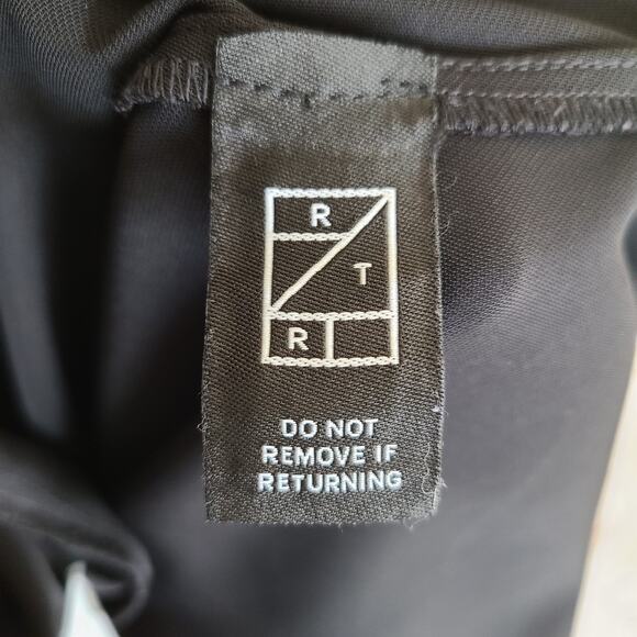 Rodarte X Universal Standard Asymmetrical Dress Size 2XS Black Evening Cocktail - Picture 10 of 16